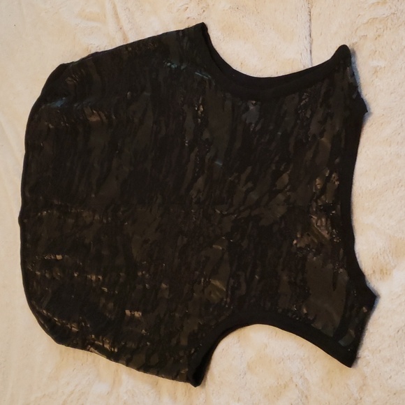 rag & bone Black Sleeveless Top Long - Picture 13 of 14